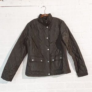 Target Quilted Zip Up Coat